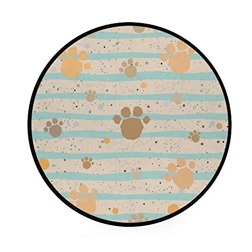 Paillasson rond antidérapant et super absorbant pour cuisine et salon - 2