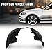 G-PLUS Front Left Fender Liner Inner, Compatible with Audi A6 A6 Quattro 2012-2017/ S6 2013-2017, Driver Side, 4G0821133D, AU1248132