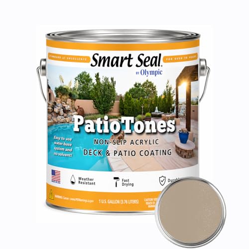 Olympic Patio Tones Desert Sun 1 Gallon Non-slip Deck Coating