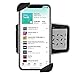 Sinkry Cell Phone Armband, Phone Holder for Running, Sports Arm Bands for iPhone 11 Pro Max/X XR XS Max/ 8 Plus/7 Plus/6S Plus/6 Plus and Other 4~6.5 Inch Phones (Light Gray)