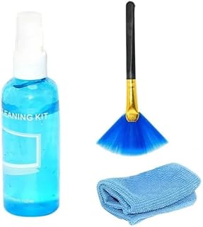 مجموعة تنظيف احترافية 3 في 1 لشاشات LCD واللاب توب والتلفزيون والشاشات وعدسات الكاميرا