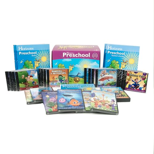Image of Alpha Omega Horizons Preschool Curriculum & Multimedia Set AOP (Preschool)
