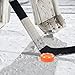 TOYANDONA 3pcs Hockey Pucks: Street Hockey Puck/Balls with Roller for Driveway Practice and Training - Indoor and Outdoor Sport Games Supplies