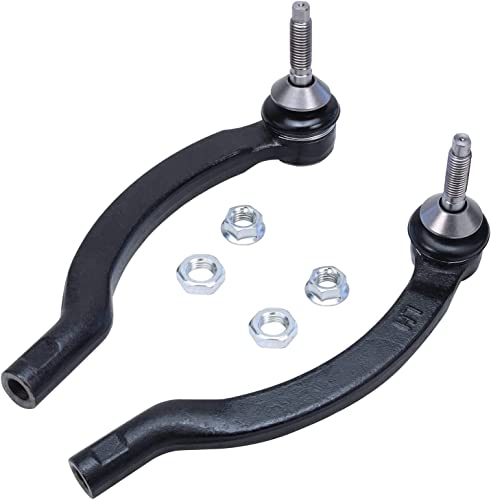 Image of Detroit Axle - 8pc Front End Suspension Kit for 2000-2006 Volvo S80 2 Lower Control Arms 2 Lower Ball Joints 2 Outer Tie Rods 2 Sway Bar Links 2001 2002 2003 2004 2005 Replacement