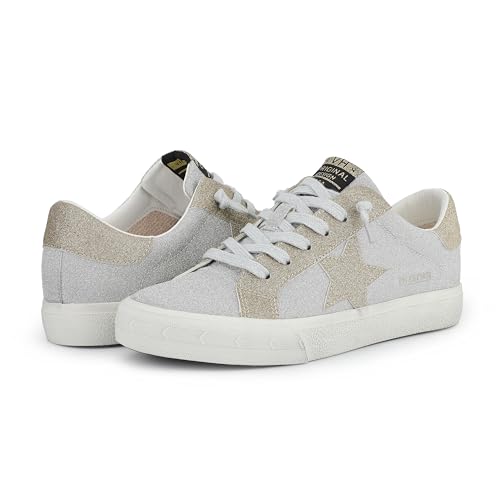 Image of VINTAGE HAVANA Grande Women's Fashion Sneakers | Star Tennis Shoes Womens | Low Top Slip On | Walking Comfortable Casual
