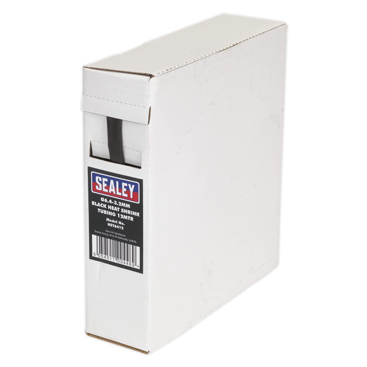 Gaine thermorétractable Sealey Hst6412 isolation câble gaine thermo rétractable noire 12m