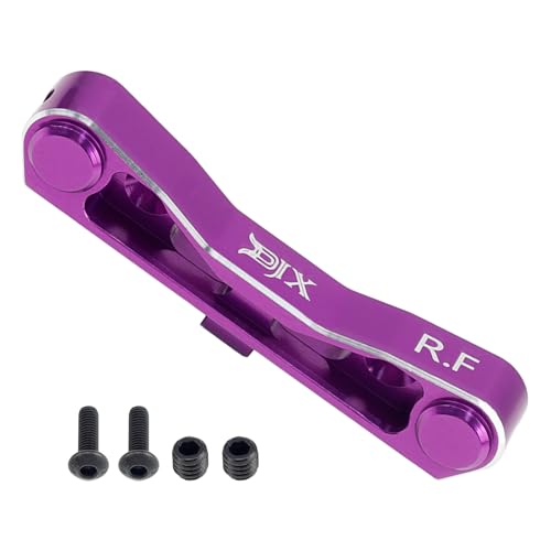 Soporte de suspensión DJX aluminio CNC morado para Arrma 1/7 y 1/8