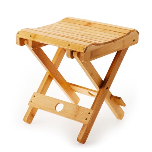 Bamboo Sauna Chair and Foot Rest