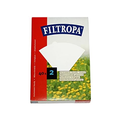 4 BOXES of Filtropa Size 2 Filter Papers, Pack of 40, White … Cover
