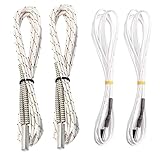 FDMLLCD 24V 50W Thermistor Ceramic Cartridge Heater Tube and HT-NTC100K Thermistor Temperature Sensor (1.5M), Supporting 300℃ for CREALITY 3D Printer Ender 3,Ender 3v2,Ender 3 pro,Ender 5