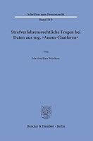Strafverfahrensrechtliche Fragen Bei Daten Aus Sog. 'Anom-Chatforen (German Edition) 3428195884 Book Cover