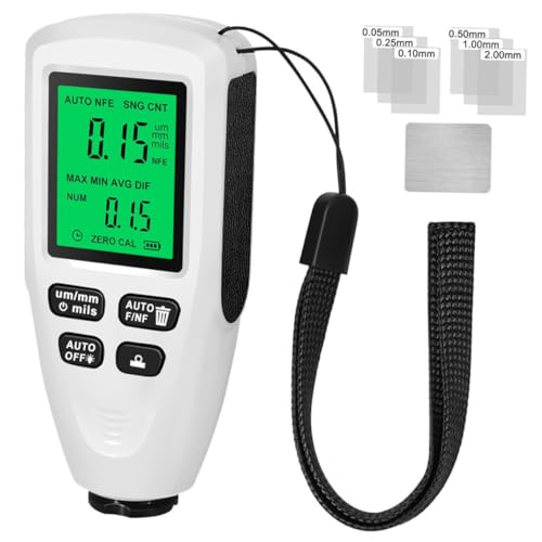 Medidor digital de espesor para recubrimiento automotriz miniatura 1