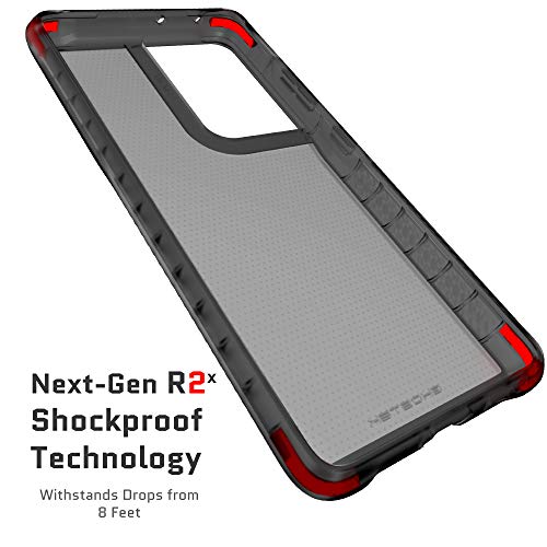 Image of Ghostek COVERT Galaxy S21+ Case Clear Protective Phone Cover with Durable Slim Design Bumper Grip Protection Supports Wireless Charging Designed for 2021 Samsung S21 Plus 5G (6.7 Inch) (Phantom Smoke)
