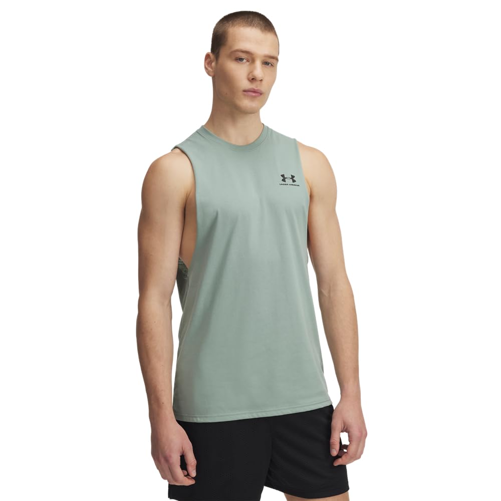 Under Armour Men's Sportstyle Left Chest Cut-Off T-Shirt