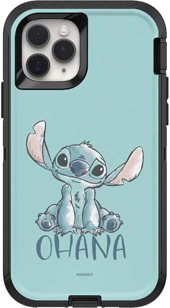 Skinit Decal Phone Skin Compatible with OtterBox Defender iPhone 11 Pro - Officially Licensed Disney Lilo and Stitch Stitch and Angel Design