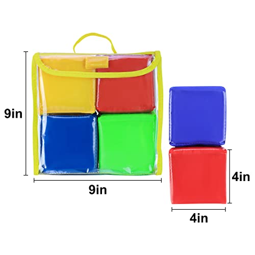 Godery Diy Education Playing Game Dice, Pocket Cubes For Teaching - Set Of 4 #TOP7