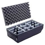 ColorCase Gray Padded Divider Set for The Pelican 1535 Air case.