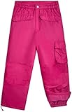 iXtreme girls Girls' Snowpant Snow Pants, Berry, 16-18 US