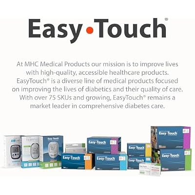 Easy Touch Glucose Test Strips - 300 Count