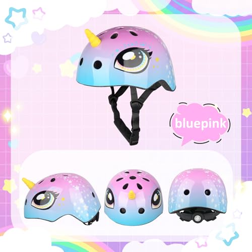 Image of Toddler Kids Bike Helmet, Adjustable and Multi-Sport, 3 Sizes for Ages 1-2-3-5-8-14 Years Child Infant Boys Girls