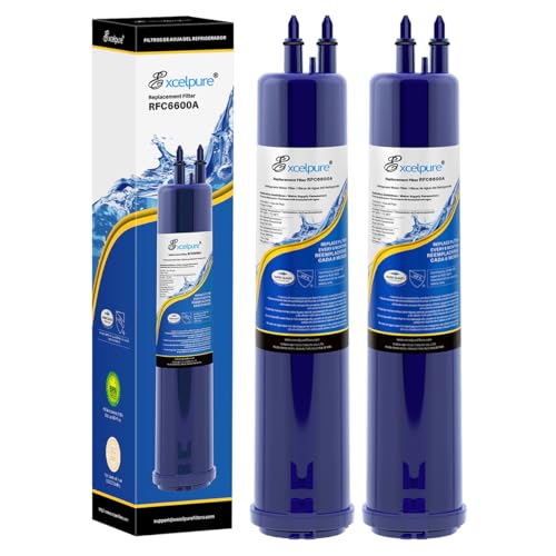 Image of EXCELPURE Replacement for 4396841, EDR3RXD1, Everydrop Filter 3, 4396710, Kenmore 9083, 9030, 46-9083, 46-9030, Refrigerator Water Filter, 2PACK