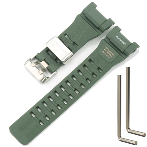 �����X�g���b�v G-Shock GWG-B1000-1A4JF Master of G�V���[�Y MUDMASTER GWG-B1000-3AJF GWG-B1000-1AJF �����p�u���X���b�g(�A�[�~�[�O���[���o���h�X�`�[���o�b�N��)