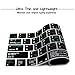 HRH Vim/VI Shortcuts Hotkey Silicone Keyboard Cover Skin for MacBook Pro with Touch Bar 13 Inch and 15 Inch(A2159/A1989/A1706,A1990/A1707) 2019 2018 2016 2017 Release US Version