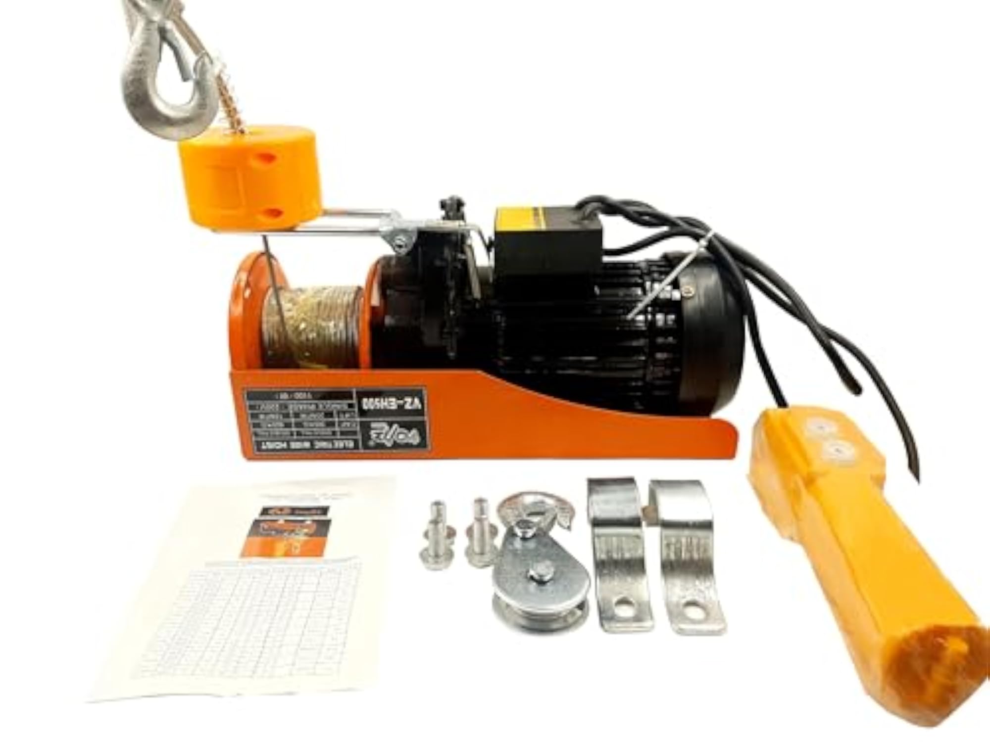 Mini Hoist VZ-EH 500 with Copper Winding Motor