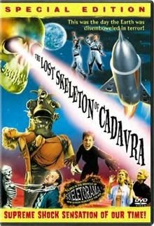 DVD The Lost Skeleton of Cadavra Book
