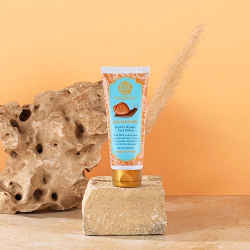 Image of RYLLZ ESSENTIALS Snail Mucin Face Wash | 96% Snail Secretion Filtrate | Low pH Gel Cleanser | with Hyaluronic Acid, Ceramide, Niacinamide, Vitamin C & Alpha Arbutin | for Intense Hydration, Barrier Repair, Glowing Skin, Blemishes, Anti Aging, Skin Firming, Wrinkles & Spot Correction | Korean Skincare | 100ml