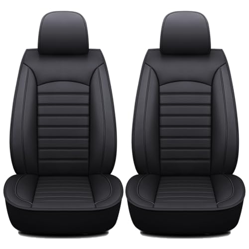 KOIYWQA 2 Housses de siège Auto, pour Suzuki Grand Vitara 2.0 2005-2015 Housses De Siège De Voiture en Cuir Imperméable Ensembles Housses De Siège Avant,B...