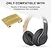 Studio 3 Hinge Replacement Headband Connector Replacement Metal Repair Parts Compatible with Beats Studio 3 Studio 3.0 (A1914) Headphones Replacement Parts Accessories Durable Repair Kit(Gold)