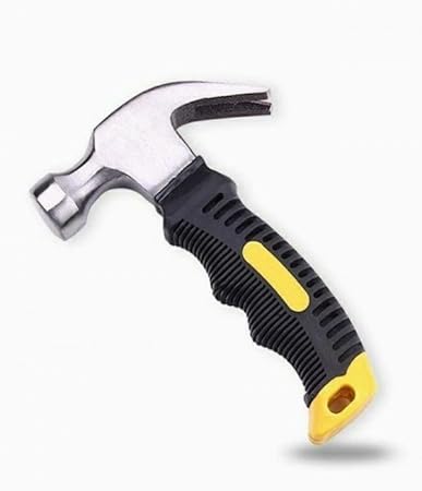 Mini Portable Claw Hammer Carpentry Iron Hammer Household Multipurpose Hammer Hardware Tool Car Safety Glass Escape Hammer