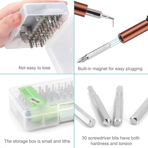 Image of 32 in 1 Interchangeble Multipurpose Mini Screwdriver Set Magnetic Slot Wrench Bits Repair Tools Kit Set Combination For Home Appliance, Laptop, Mobile, Computer