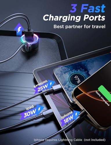 Flylead CL07 Usb C 60W Car Charger thumb #7