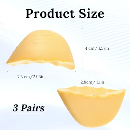 3 pares relleno para zapatos, ajustable y transpirable miniatura 2