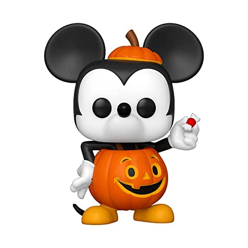 Funko Pop! Disney: Mickey Mouse Trick Or Treat - Brilla En La Oscuridad - Exclusiva Amazon - Figura De Vinilo Coleccionable - Idea De Regalo- Mercancia Oficial - Juguetes Para Niños Y Adultos