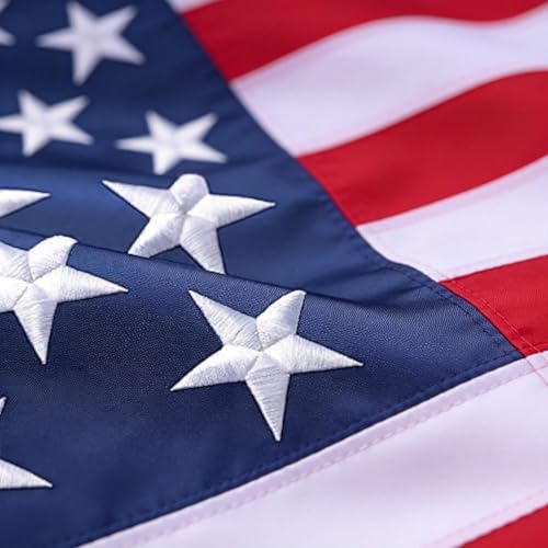 Premium American flag 4x6 heavy-duty outdoor banner