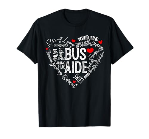 Autobús Aide Matching Group Squad Regreso a la Escuela para el Equipo de Camiseta