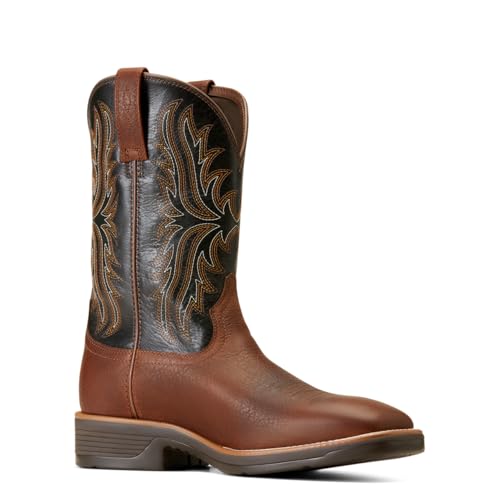 ARIAT Men's Ridgeback Western Boot - Deepest Clay/Black Barrel, 7 Medium3