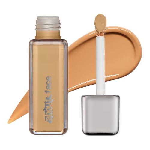 about-face THE PERFORMER Skin-Focused Foundation M2Neutral – Medium Coverage, Long-Wear, Breathable & Buildable Base – Clean, Vegan, Hydrating Formula with Blue Agave & Chlorella – 1.08oz about-face THE PERFORMER Skin-Focused Foundation M2Neutral – Medium Coverage, Long-Wear, Breathable & Buildable Base – Clean, Vegan, Hydrating Formula with Blue Agave & Chlorella – 1.08oz