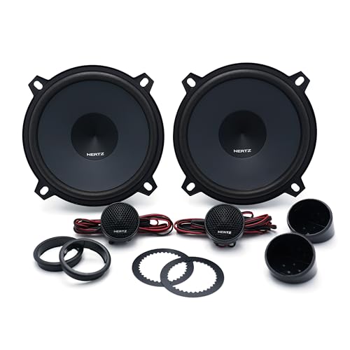 Hertz DSK 130.3 - Sistema Audio Auto 2 Vie Con Woofer 130mm E Tweeter 24mm, 120W Max