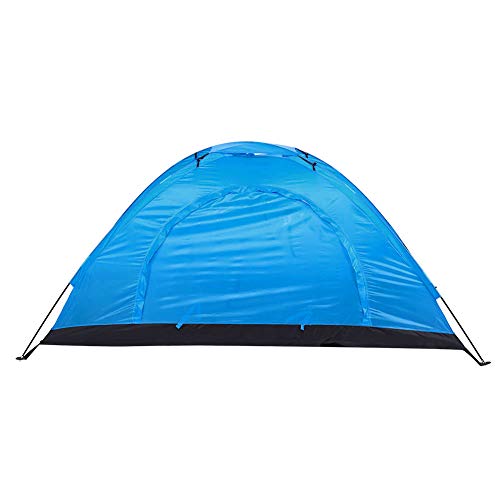 Casa de campaña para una persona, impermeable azul