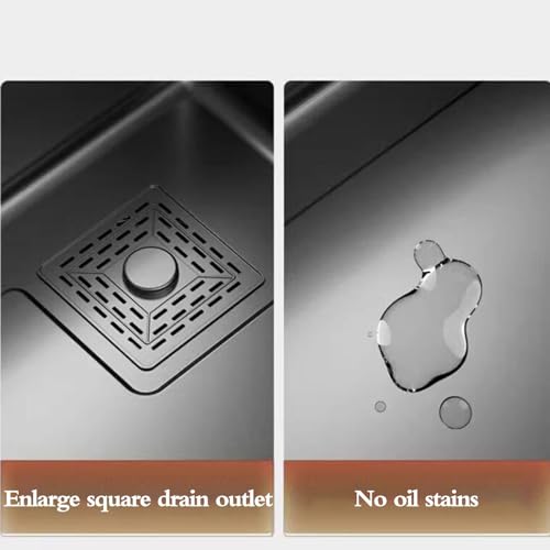 Fregaderos sobre encimera que solucionan la falta de espacio en lavabo de cocina casera 7