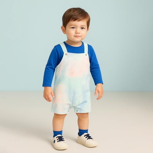 Image of Kidbea Cotton Baby Romper for Boys & Girls | Full Sleeve Bodysuit Jumpsuit for Infants | Soft, Breathable & Skin-Friendly | Multiple Cute Designs