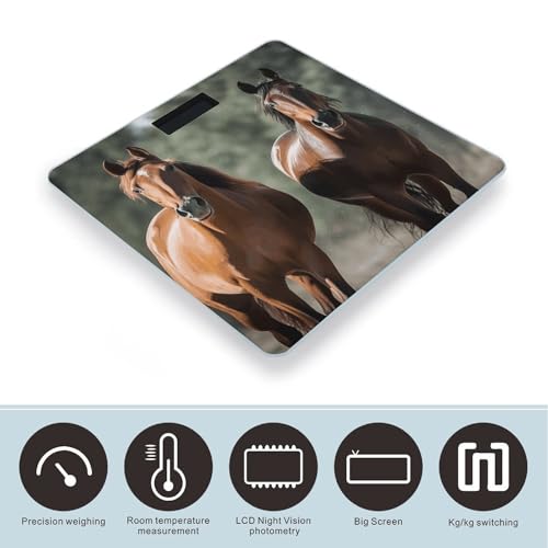 Báscula Digital Animales Horses para Baño con Alta Precisión miniatura 3