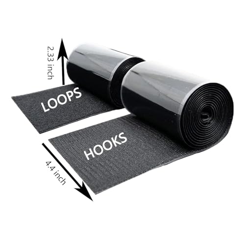 Image of Heavy Duty Adhesive Hook Look Tape Couch Cushion Grip Furniture Strips for Keep Couch Cushions from Sliding