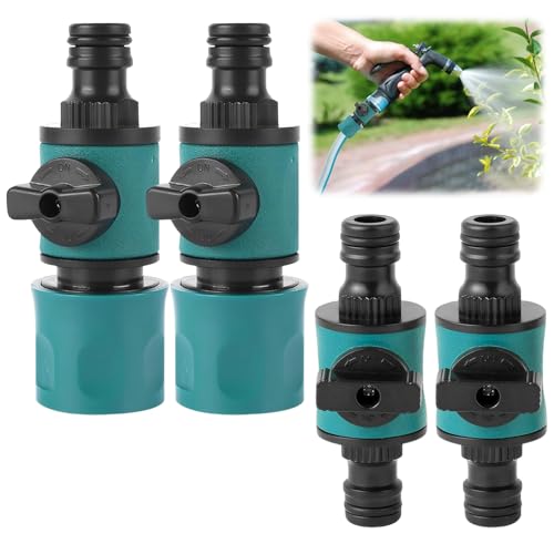 kodivenj Regulierventil Gartenschlauch 4 Stück Kupplung Schlauchkupplung Mit Regulierventil,Schlauchkupplung,KupplungWasserschlauch,Schlauch Kupplung für 1/2 Zoll Wasserschläuche kodivenj Regulierventil Gartenschlauch 4 Stück Kupplung Schlauchkupplung Mit Regulierventil,Schlauchkupplung,KupplungWasserschlauch,Schlauch Kupplung für 1/2 Zoll Wasserschläuche
