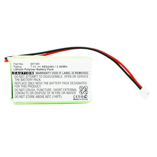 MPF Products 460mAh BP74R Battery Compatible with Dogtra 2300NCP, 2302NCP, 2500B, 2500T, 2502B, 2502T, 3500NCP, 3502NCP, 2300-NCP Advance, 2302-NCP Advance, 3500-NCP Super-X, 3502-NCP Super-X Receiver