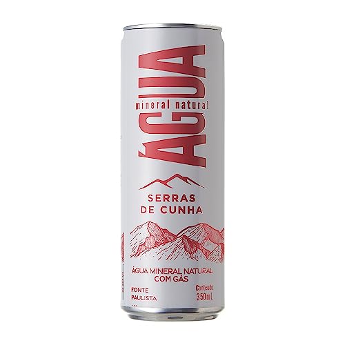 Serras de Cunha Águas Lata Com Gás 350Ml